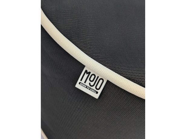 Pouf extérieur MOJO POUF-POUF Anthracite / Blanc