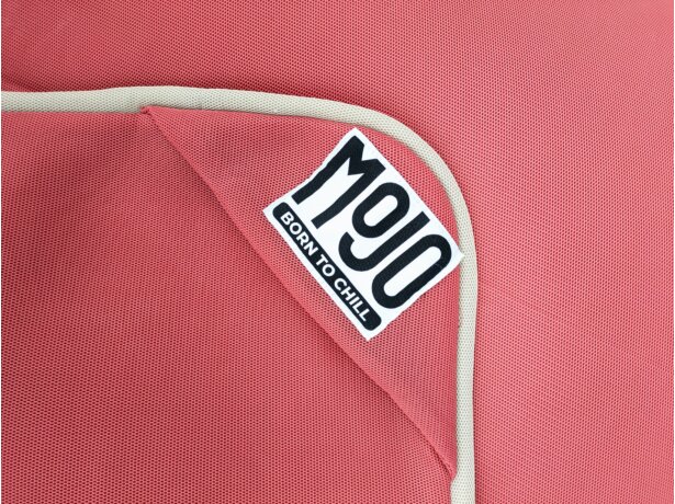 Coussin extérieur flottant MOJO WATER POUF Corail / Beige