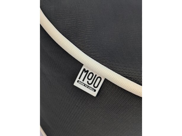 Pouf extérieur MOJO POUF-POUF Anthracite / Blanc
