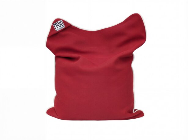 Coussin extérieur flottant MOJO WATERPOUF Rouge écarlate / Blanc